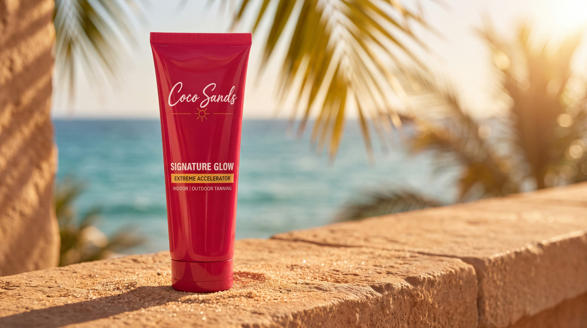 Signature Glow tube on the sand